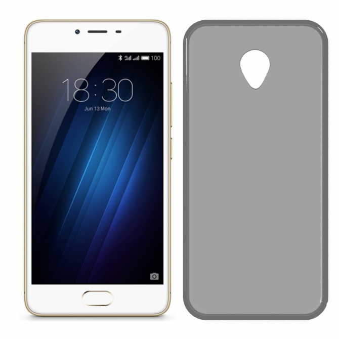 Чохол Ultra-thin 0.3 для Meizu M5s Чорний