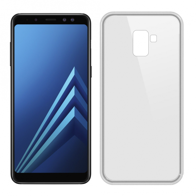 Чехол Ultra-thin 0.3 для Samsung A730 Galaxy A8 Plus 2018 Прозрачный