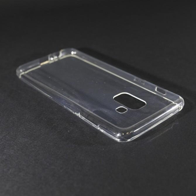 Чехол Ultra-thin 0.3 для Samsung A730 Galaxy A8 Plus 2018 Прозрачный-2