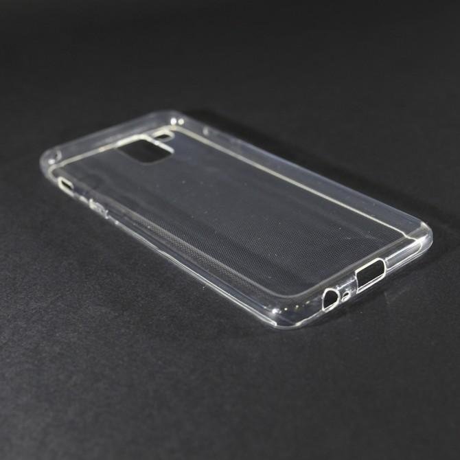 Чехол Ultra-thin 0.3 для Samsung A730 Galaxy A8 Plus 2018 Прозрачный-3