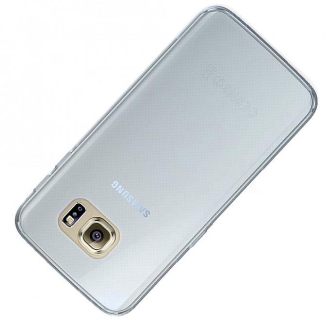 Чохол Ultra-thin 0.3 для Samsung G928 S6 Edge+ Прозорий-2