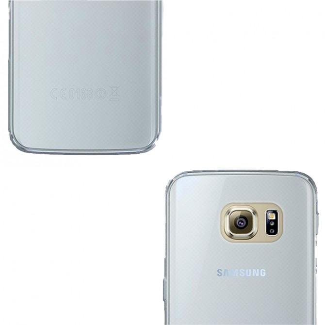 Чохол Ultra-thin 0.3 для Samsung G928 S6 Edge+ Прозорий-3