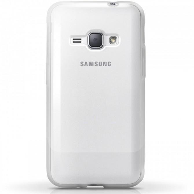 Чехол Ultra-thin 0.3 для Samsung J100 Прозрачный-1