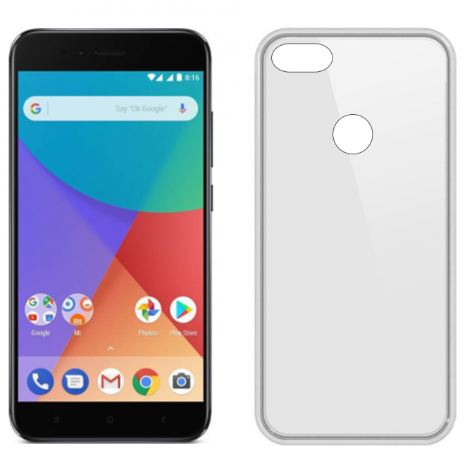 Чохол Ultra-thin 0.3 для Xiaomi Mi5x/A1 Прозорий