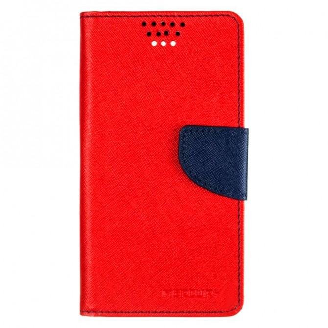 Чохол книжка Goospery Universal Mercury 4.3" Red (S+)-1