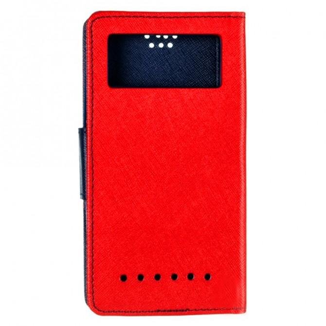 Чохол книжка Goospery Universal Mercury 4.3" Red (S+)-2