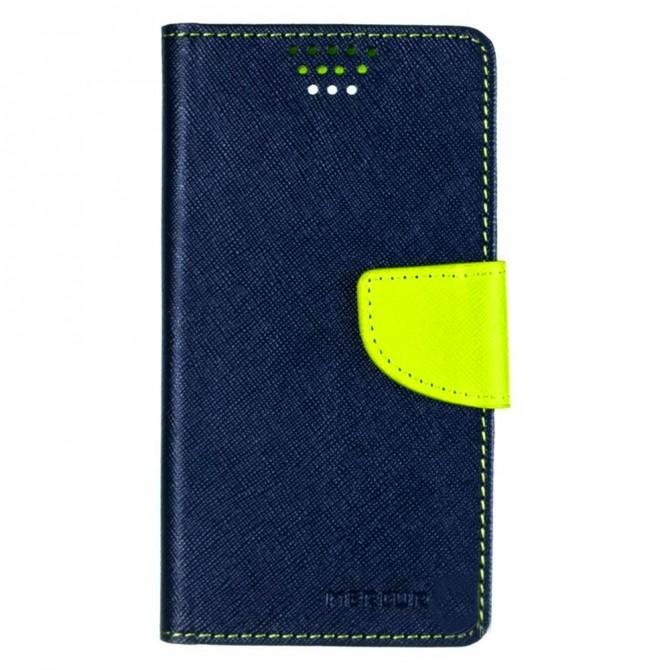 Чохол книжка Goospery Universal Mercury 5.5" Blue (XXXL)-1