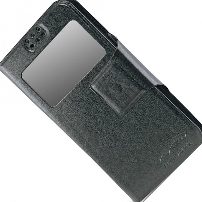 Чехол книжка Universal Mobiking Spring 5,0" Чёрный-2