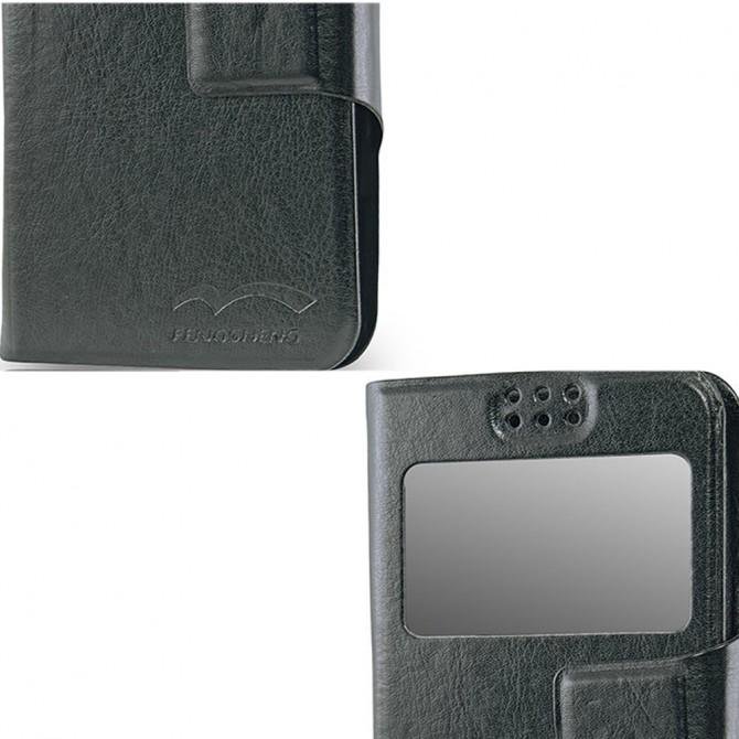 Чехол книжка Universal Mobiking Spring 5,0" Чёрный-3