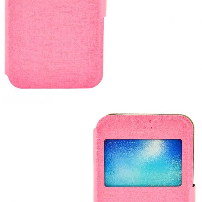 Чохол книжка Universal Mobiking Spring 5,0" Рожевий-2