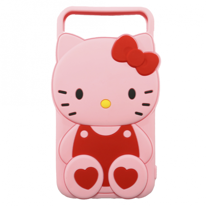 Чехол Universal Disney для iPhone 4.7" Hello Kitty Pink-1
