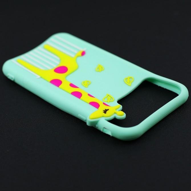 Чехол Universal Disney для iPhone 5.5" Giraffe Light Blue-4