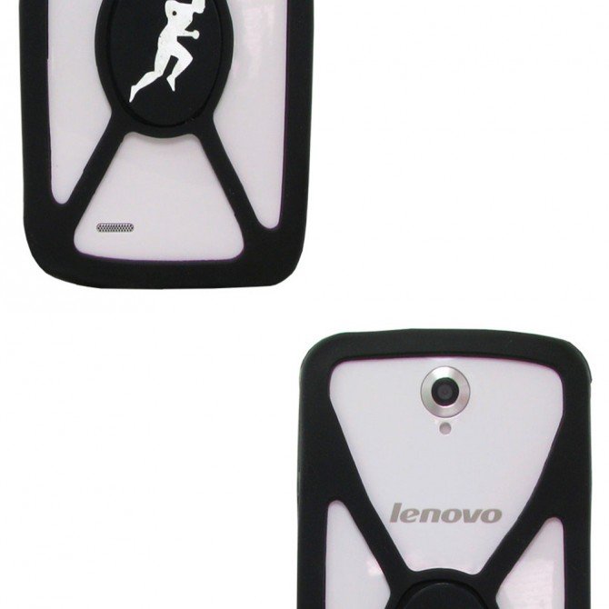 Чехол Universal Soft Touch Bumper Sport 5.5"-5.8" Чёрный (1)-1