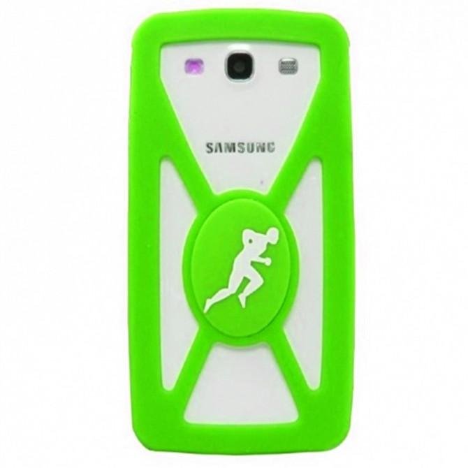 Чохол Universal Soft Touch Bumper Sport 5.5"-5.8" Зелений(1)-1