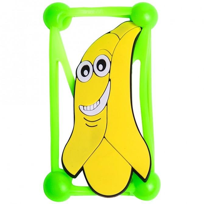Чехол Universal Soft Touch Cover Banana Green-1