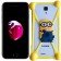 Чохол Universal Soft Touch Cover Minion Жовтий/Синій