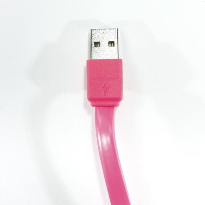 Кабель Ebai Рожевий 1m-2