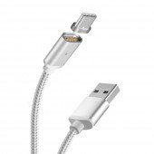 Магнитный кабель Type-C Серебро Магнитный кабель Type-C Серебро