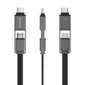 Кабель Nillkin  Nillkin Plus III 2in1 Type-C/MicroUSB Чёрный