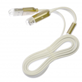Кабель Remax Binary RC-025t 2in1 iPhone 6/microUSB Белый 1m (5-094) Кабель Remax Binary RC-025t 2in1 iPhone 6/microUSB Белый 1m (5-094)