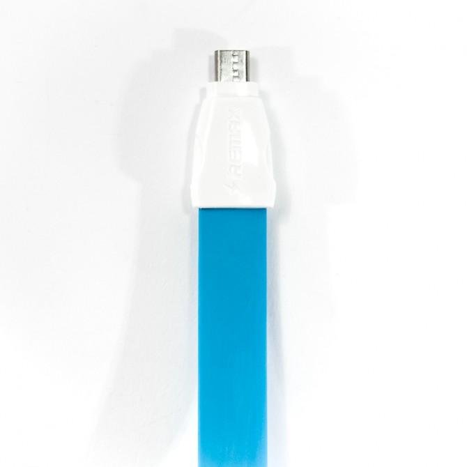 Кабель Remax Full Speed 2 microUSB Синий 1m (5-052)-2