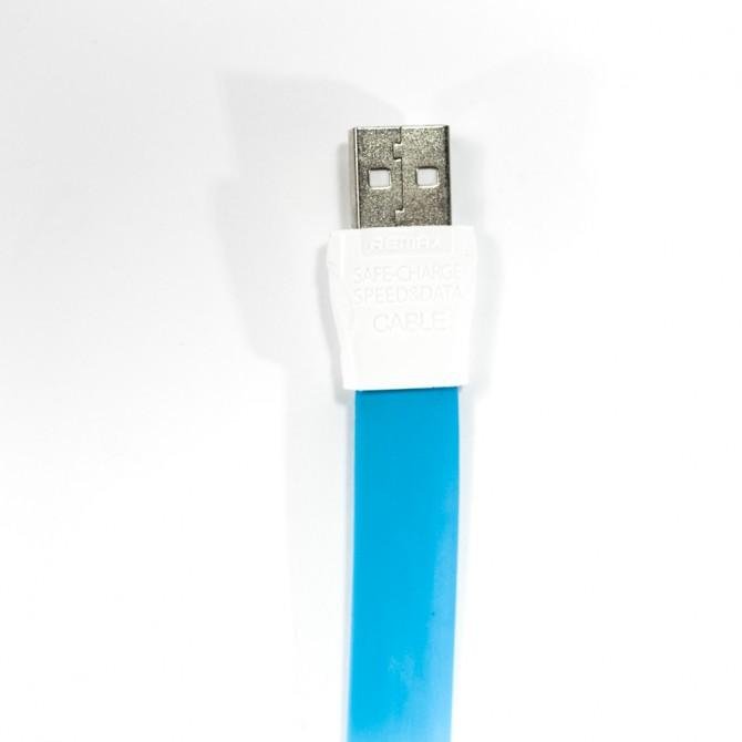 Кабель Remax Full Speed 2 microUSB Синий 1m (5-052)-3