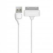 Кабель Remax Lesu RC-050i iPhone 4 Белый 1m
