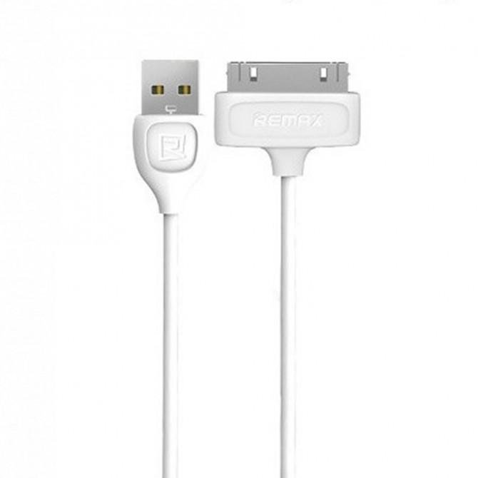 Кабель Remax Lesu RC-050i iPhone 4 Белый 1m