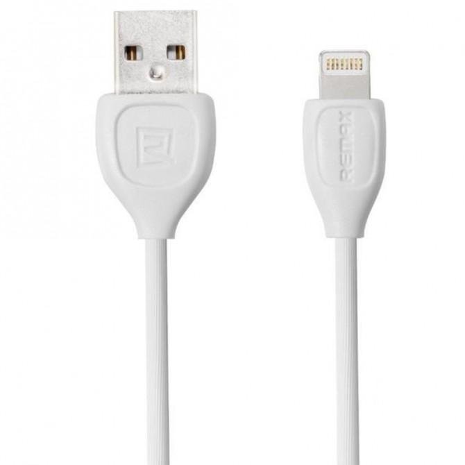 Кабель Remax Lesu RC-050i iPhone 5/6 Білий 1m
