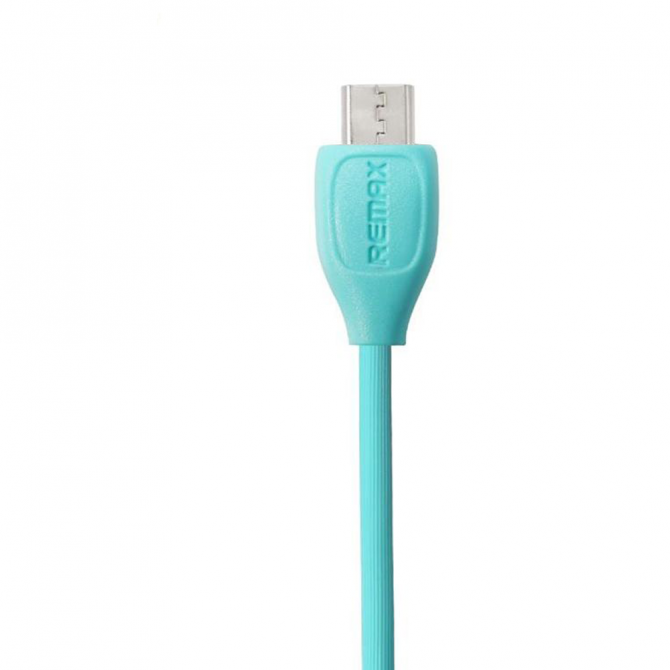 Кабель Remax Lesu RC-050m microUSB Синій1m-2