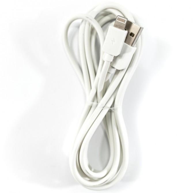 Кабель Remax Light Speed RC-006i iPhone 5/6 Белый 2m (5-047)