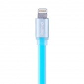 Кабель Remax Quick Charge RE-005i iPhone 6 Metal Синий 1m (плоский) (5-017) Кабель Remax Quick Charge RE-005i iPhone 6 Metal Синий 1m (плоский) (5-017)