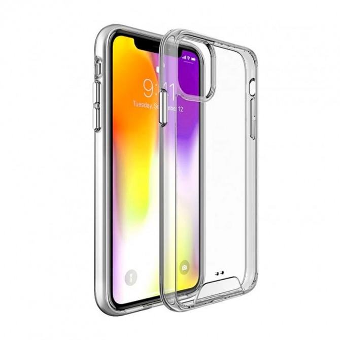 Чехол TPU Space Case transparent для Aple iPhone 14 Pro (6.1") Прозрачный
