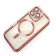 Силіконовий чохол SHINING with MagSafe для iPhone 16 Pro Max Рожево Золотий