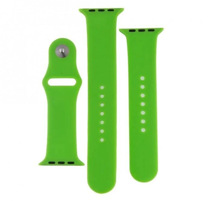 Ремешок для Apple Watch 42/44mm Sport Band Two-Piece Shiny Green
