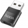Адаптер Hoco UA17 USB male -> Type-C female Black