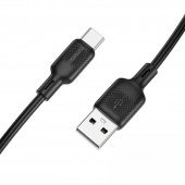 USB Кабель Borofone BX113 Lenny Type-C 3A Black 3m USB Кабель Borofone BX113 Lenny Type-C 3A Black 3m