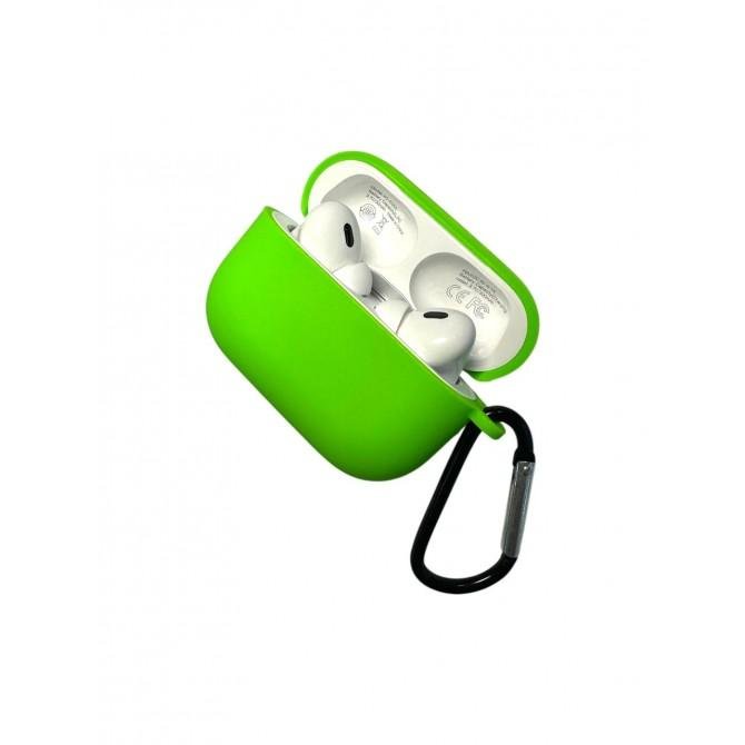 Чохол Silicone Protective Case For Airpods Pro 2 Party Green-1