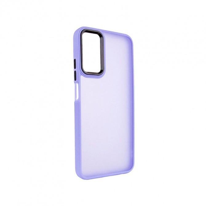 Чехол TPU+PC Lyon Frosted series Oppo A78 4G Purple