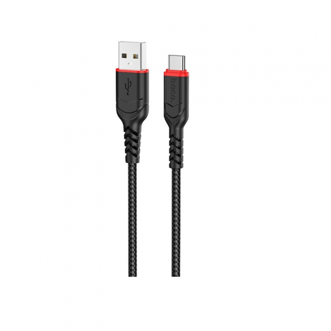 Кабель USB Cable Hoco X59 Vicrtory Type-C Black 2m-1