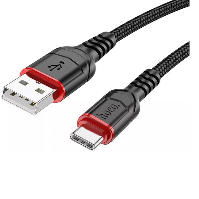 Кабель USB Cable Hoco X59 Vicrtory Type-C Black 2m-3
