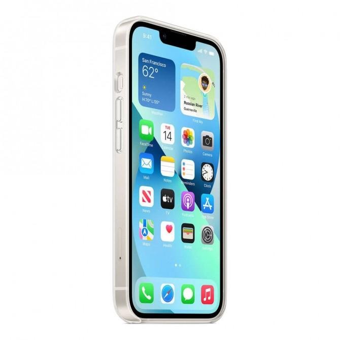 Чохол силіконовий MagSafe для Apple iPhone 13 Pro Прозорий-2