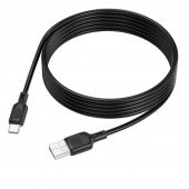 Кабель USB Borofone BX113 Lenny Type-C 3A Black 2m Кабель USB Borofone BX113 Lenny Type-C 3A Black 2m
