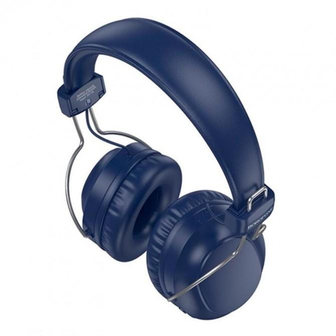 Stereo Bluetooth Headset Borofone BO33 Melody Blue-1
