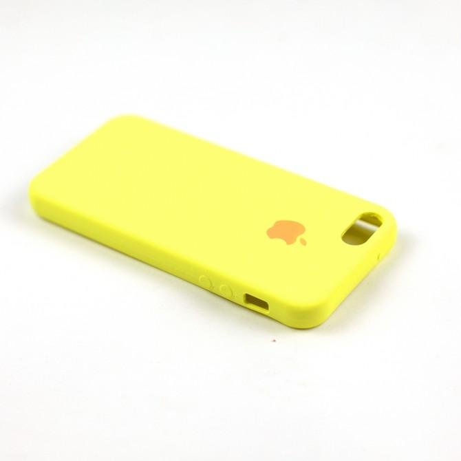 Чехол силиконовый для iPhone 6/6s Лимонный-3