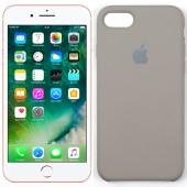Чохол силіконовий для iPhone 7/8 Попелясто Сірий
