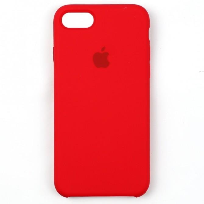 Чехол силиконовый для iPhone 7/8 Кораловый-1