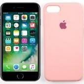 Чохол силіконовий для iPhone 7/8 Світло Персиковий