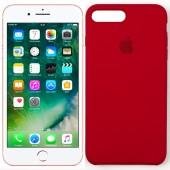 Чохол силіконовий для iPhone 7/8 Plus Темно Вишневий