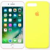 Чохол силіконовий для iPhone 7/8 Plus Лимонний
